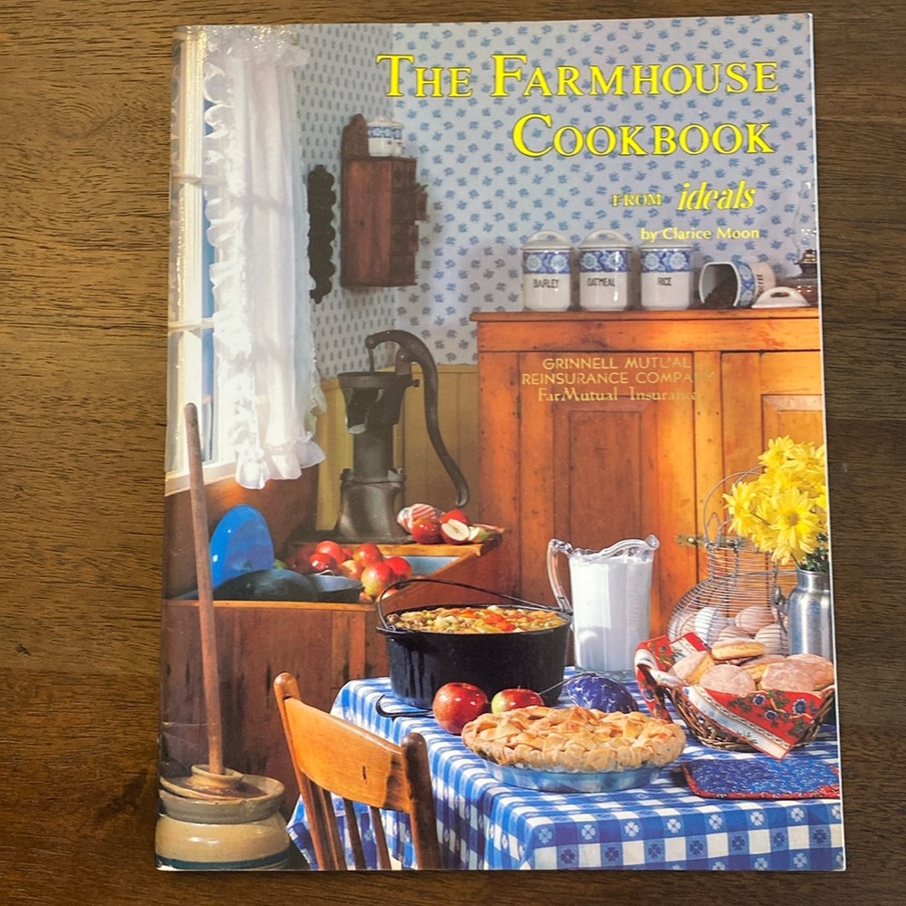 The Farmhouse Cookbook from Ideals, Clarice Moon (1978) Vintage